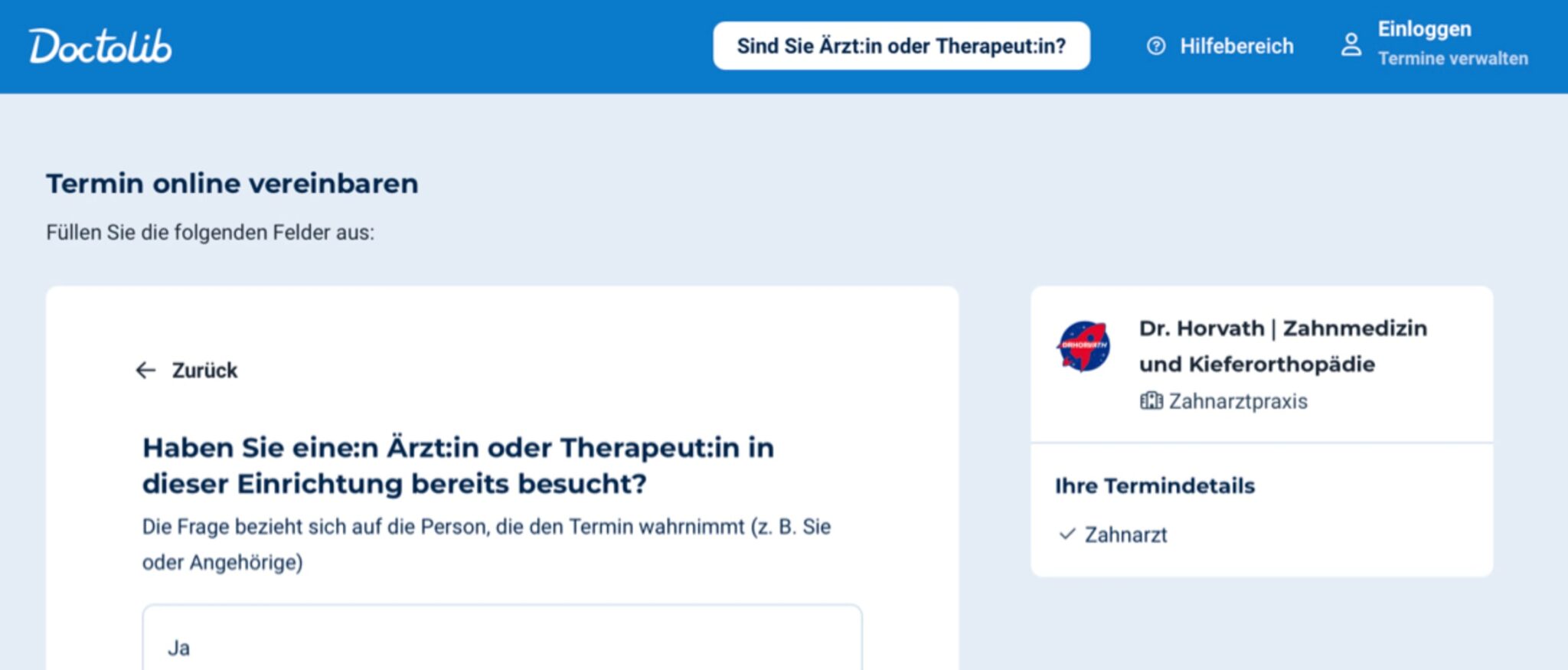 Online-Terminvereinbarung für professionelle Dentalhygiene bei Dr. Nicole Horvath via Doctolib.